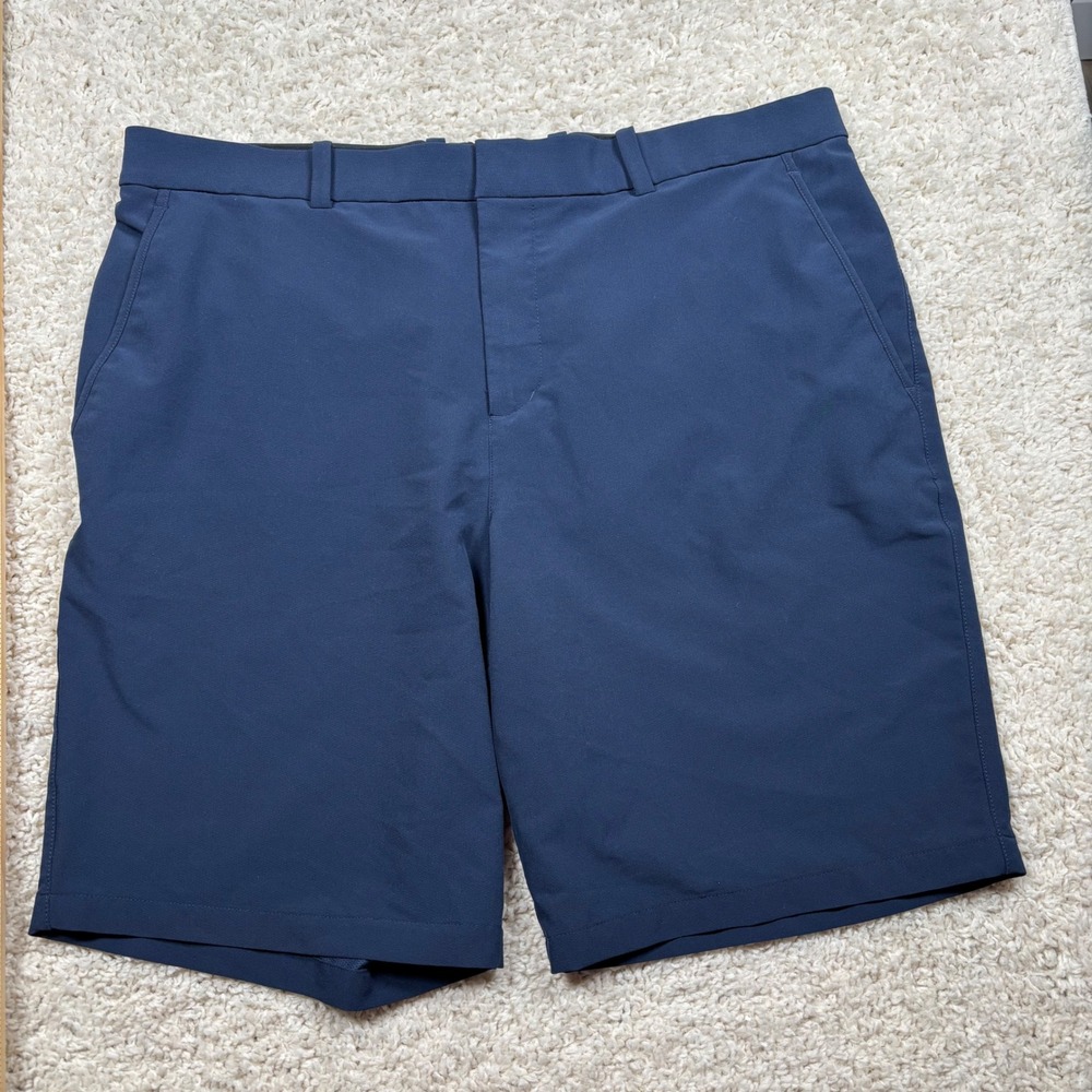 Nike Golf Dri-FIT Mens Navy Blue Performance Shorts Size 38 Stretch Inseam 10.5"